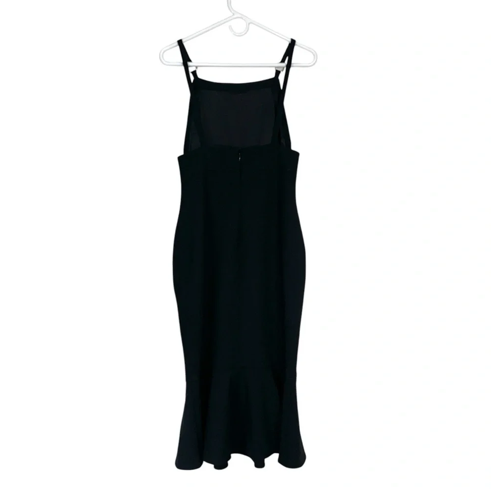 Cinq A Sept Harlyn Black Midi Dress - Picture 5 of 7